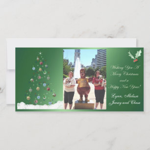 Jersey and Chase Merry Christmas Holiday Card