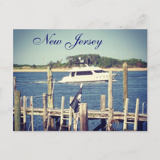 Jersey Boats Postcard (Front)