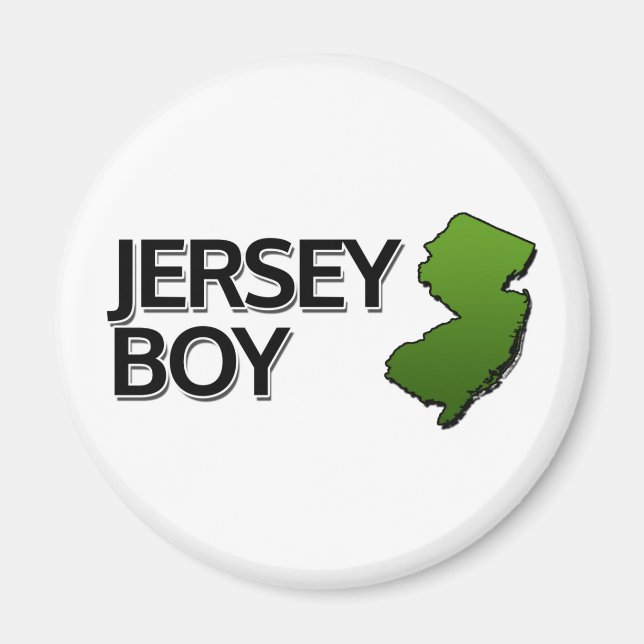 Jersey Boy Magnet (Front)