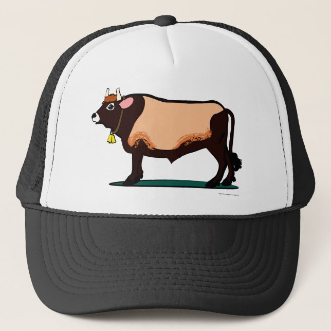 Jersey Bull Trucker Hat (Front)