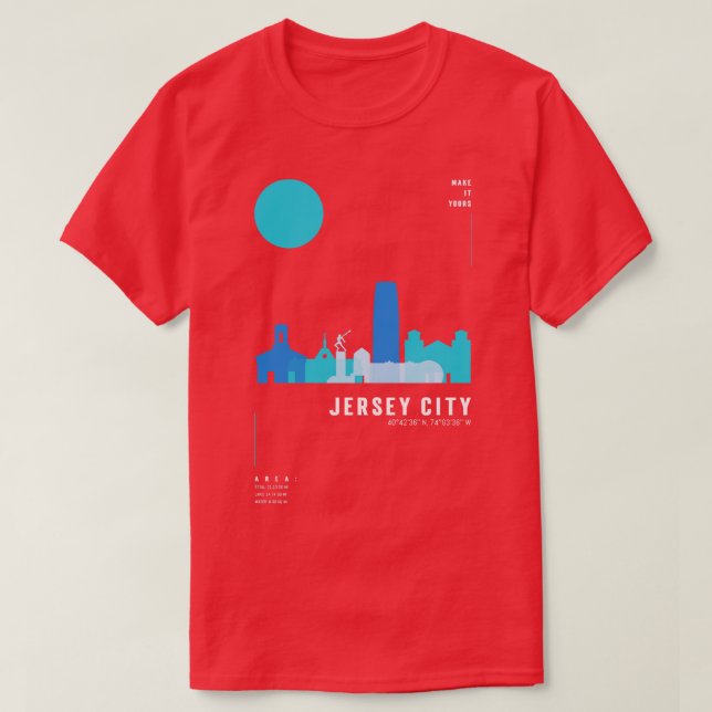Jersey City  1 T-Shirt (Design Front)