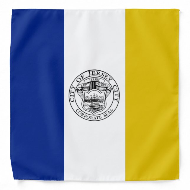 Jersey City flag Bandana (Front)