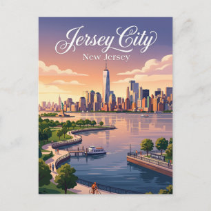 Jersey City New Jersey Postcard