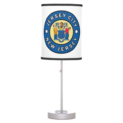 Jersey City New Jersey Table Lamp