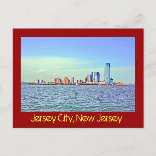 Jersey City New Jersey USA Postcard