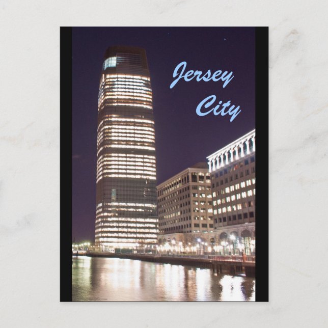jersey city postcard (Front)