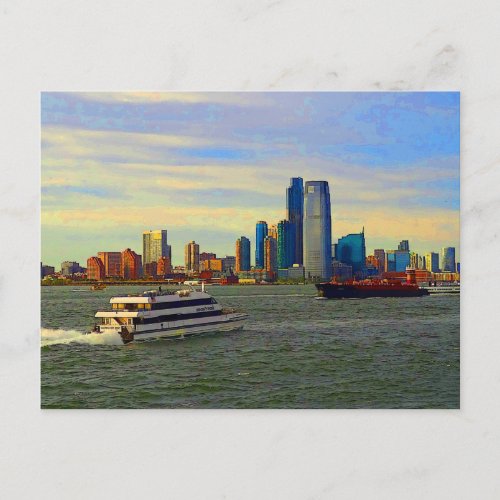 Jersey City Skyline 2_2 Postcard