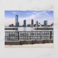 Jersey City Skyline One Need Never Leave