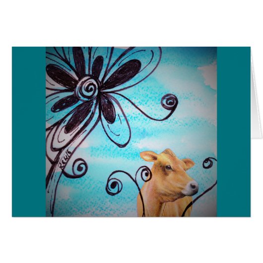 Jersey Cow (Front Horizontal)