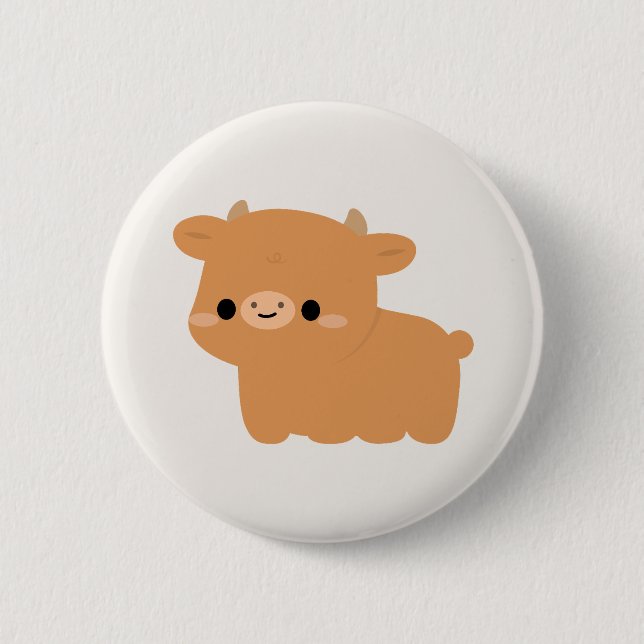 Jersey Cow Button (Front)