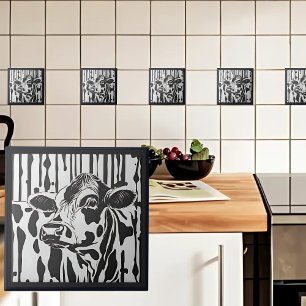 Jersey Cow Ceramic Tile