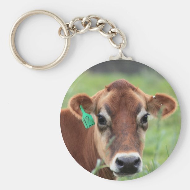 Cow Keychains No Minimum Quantity Zazzle