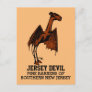 Jersey Devil Creature Cryptid Customizable Text Po Postcard