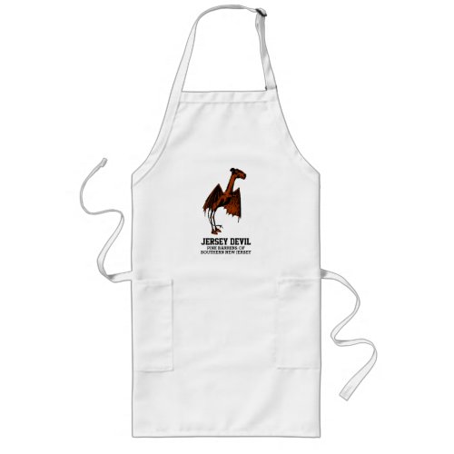 Jersey Devil Creature Cryptid Customizable Text T_ Long Apron