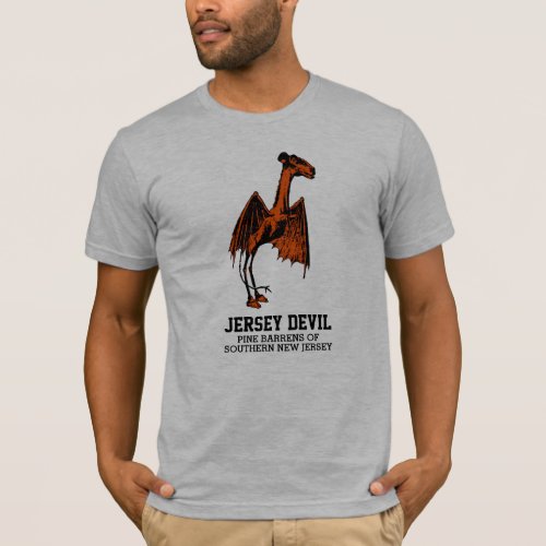 Jersey Devil Creature Cryptid Customizable Text T_ T_Shirt