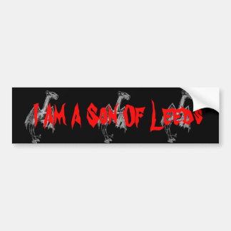 jersey-devil, jersey-devil, jersey-devil, I Am ... Bumper Sticker