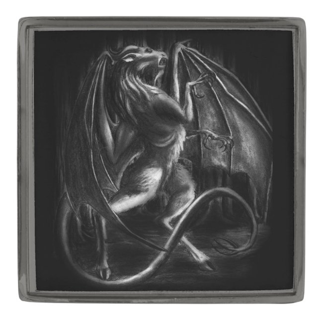Jersey Devil Lapel Pin (Front)