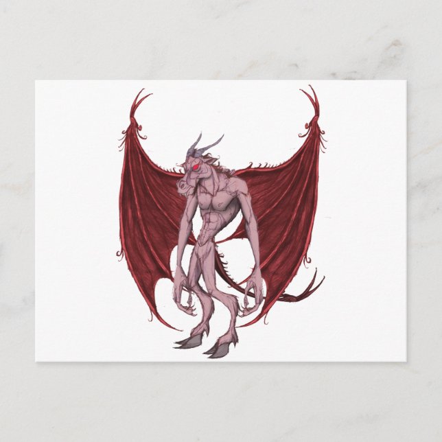 JERSEY DEVIL POSTCARD (Front)