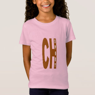 Jersey fine pink T-shirt girls DESIGN SWITZERLAND 