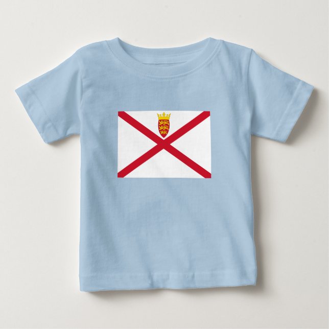 Jersey Flag Baby T-Shirt (Front)