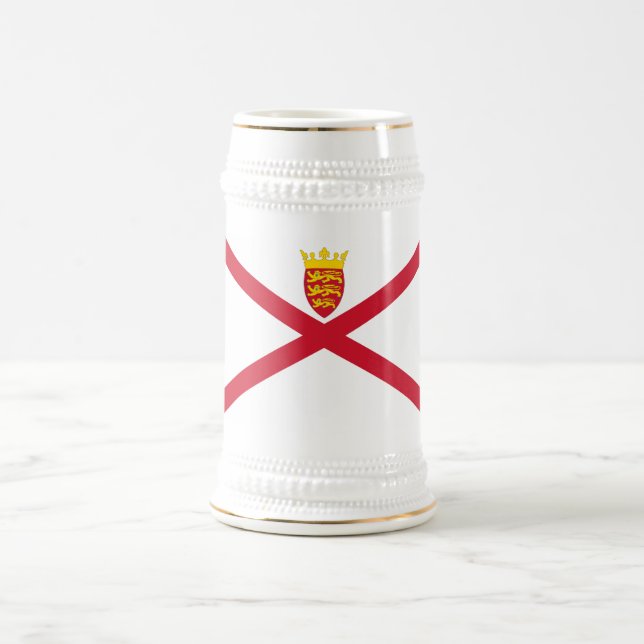 Jersey Flag Beer Stein (Center)