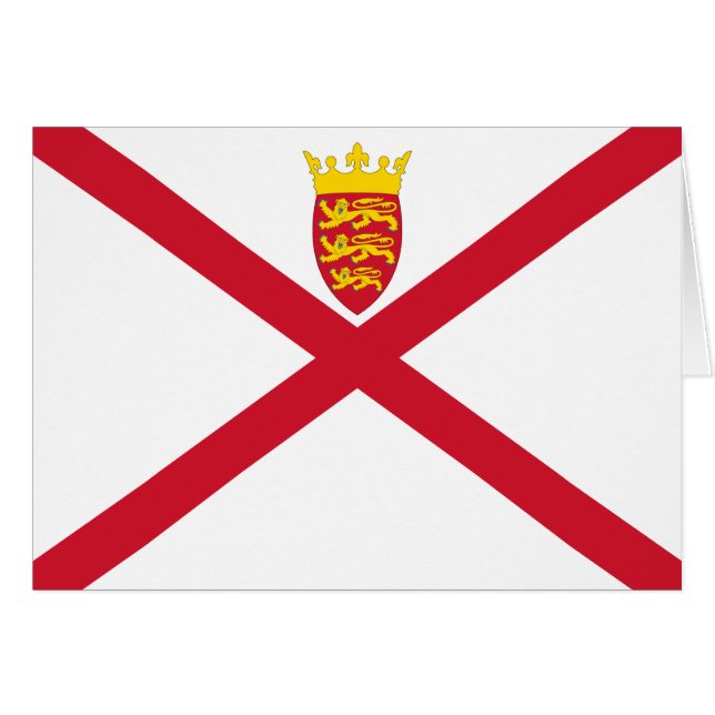 Jersey Flag Cards (Front Horizontal)
