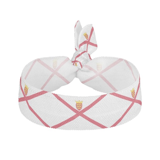 Jersey Flag Elastic Hair Tie (Front)