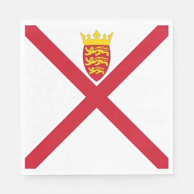 Jersey Flag Napkins (Front)