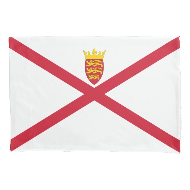 Jersey Flag Pillow Case (Front)