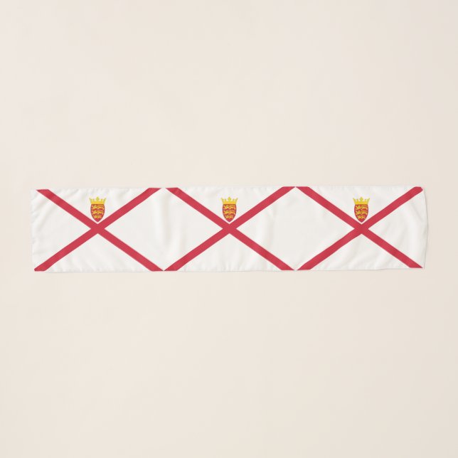 Jersey Flag Scarf (Front (Horizontal))
