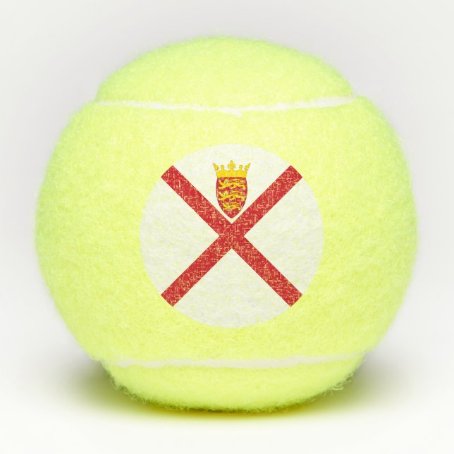 Jersey Flag Tennis Balls (Front)