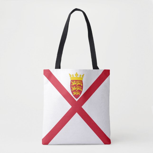 Jersey Flag Tote Bag (Front)