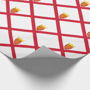 Jersey Flag Wrapping Paper
