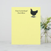 Jersey Giant: Black Hen (Standing Front)