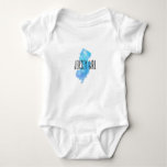Jersey Girl Baby Baby Bodysuit at Zazzle