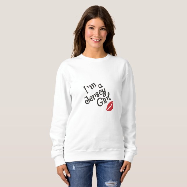 Jersey Girl Basic Sweatshirt (Front Full)