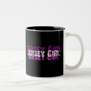 JERSEY GIRL gifts & greetings Two-Tone Coffee Mug