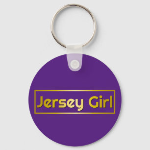 Jersey Girl Keychain