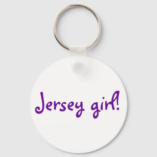 Jersey girl! keychain