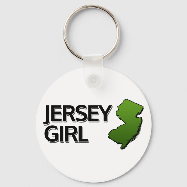 Jersey Girl Keychain (Front)