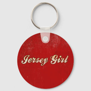 Jersey Girl Keychain