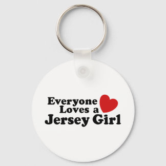 Jersey Girl Keychain