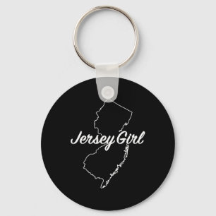 Jersey Girl New Jersey Keychain