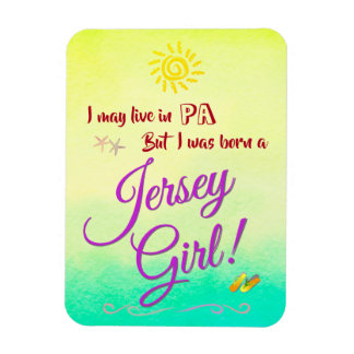Jersey Girl Once & Always Magnet