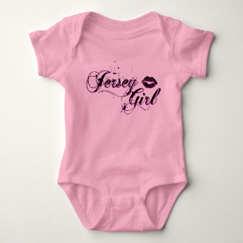Jersey Girl T_shirts Apparel  Gifts Baby Bodysuit