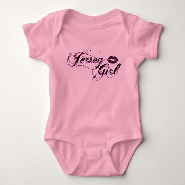Jersey Girl T-shirts, Apparel & Gifts Baby Bodysuit (Front)