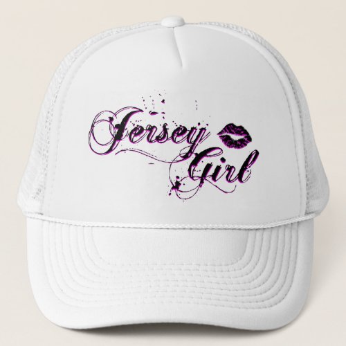 Jersey Girl T_shirts Apparel  Gifts Trucker Hat