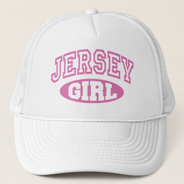 Jersey Girl Trucker Hat (Front)