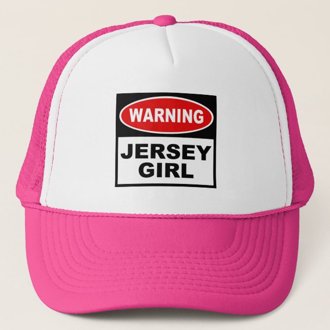 Jersey Girl Trucker Hat (Front)
