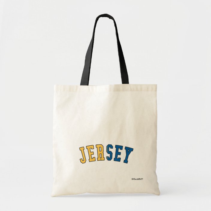 Jersey in State Flag Colors Bag